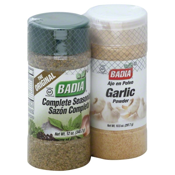 Badia Seasoning & Garlic Salt 2 Pk Combo