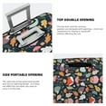 thumbnail image 5 of Haiem Autumn Fox Owl Luggage Cover Printed Suitcase Covers for Luggage Elastic Washable Suitcase Protector Fits 18-32 Inch Luggage-Small, 5 of 9