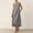 01 Gray, variant on Women Summer Casual Dresses 2026 Sleeveless Midi Pleated Tank Sundress with Pockets V Neck A Line Swing Tshirt Dress