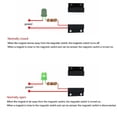 thumbnail image 2 of HESITONE Wired Door Sensor Magnetic Switch Home Door Window Entry Warning Switch Home Anti-theft Alarm Dustproof Waterproof, 2 of 13
