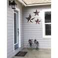 thumbnail image 3 of Metal Patriotic Old Glory Americana Flag Barn Star Wall Decor July of 4th Independence Day Decor, 3 of 3