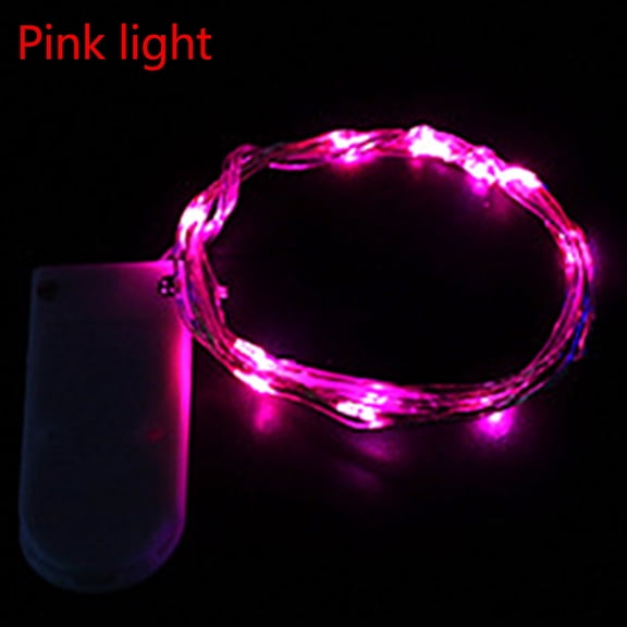 Usbinx Life 3m 30-LED Copper Wire String Lights with Button Battery Box, CR2032 Included, Decorative Star Fairy Lights for Gifts Party Wedding Christmas Home Decor