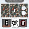 thumbnail image 5 of Switch Panel Switch Decoration 2.76x4.53x0.28 Inches Unused Outlet Cover Switch Plate Wall Plates Living Room Kitchen Bedroom Study Switches Christmas Bird, 5 of 8
