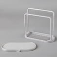 thumbnail image 5 of Countertop Dishcloth Dryer Rack, Torqee Kitchen Towel Holder, Sink Sponge Organizer, for Kitchen Counters, Sink Areas and Dishwashing Stations, Black, 5 of 8