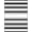 Black White, Pattern 3, variant on ODIKA 8'x10' Washable Area Rug Durable, Non-Slip Under Doormat Horizontal Stripe Balanced Symmetry Framing Layering for Living Room, Sectional, Family