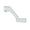 3/8" Operator Handle - White, variant on WRS Truth Aluminum Operator Handle - 11/32" Spline