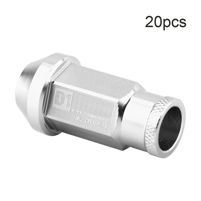 Tuerca de rueda de aluminio, tornillo para neumático de automóvil, tornillo para neumático de automóvil de carreras, tuerca de rueda, instalación sin esfuerzo