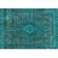 thumbnail image 1 of Ahgly Company Indoor Rectangle Abstract Light Blue Modern Area Rugs, 7' x 9', 1 of 4
