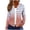 Blue, variant on Lightweight Jacket Women Casual Fall Fashion Loose Random Placement Print Long Sleeve Zip Up Hooded Cardigan For A Relaxed Seasonal Look Spring Jackets For Women
