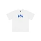 thumbnail image 3 of Camisetas de hip hop con estampado de letras cruzadas y estilo gótico de gran tamaño para mujer, ropa de calle de verano, camisetas para parejas Y2k, 3 of 5