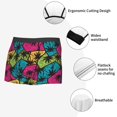 thumbnail image 6 of Balery Hawaii Palms Men's Boxer Briefs, Soft and Breathable Cotton Underwear with nylon Waistband-Medium, 6 of 9