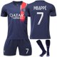 thumbnail image 1 of 2024 - 25 uniforme de fútbol infantil FC uniforme de fútbol infantil Neymar Jr sudadera de aficionados uniforme juvenil de manga corta - 7l, 1 of 7