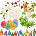 thumbnail image 1 of Accesorios para cócteles Patelai, 160 unidades, con sombrillas y alfiler, 1 of 7