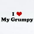 thumbnail image 2 of CafePress - I Love My Grumpy Infant Bodysuit - Baby Light Bodysuit, Size Newborn - 24 Months, 2 of 4
