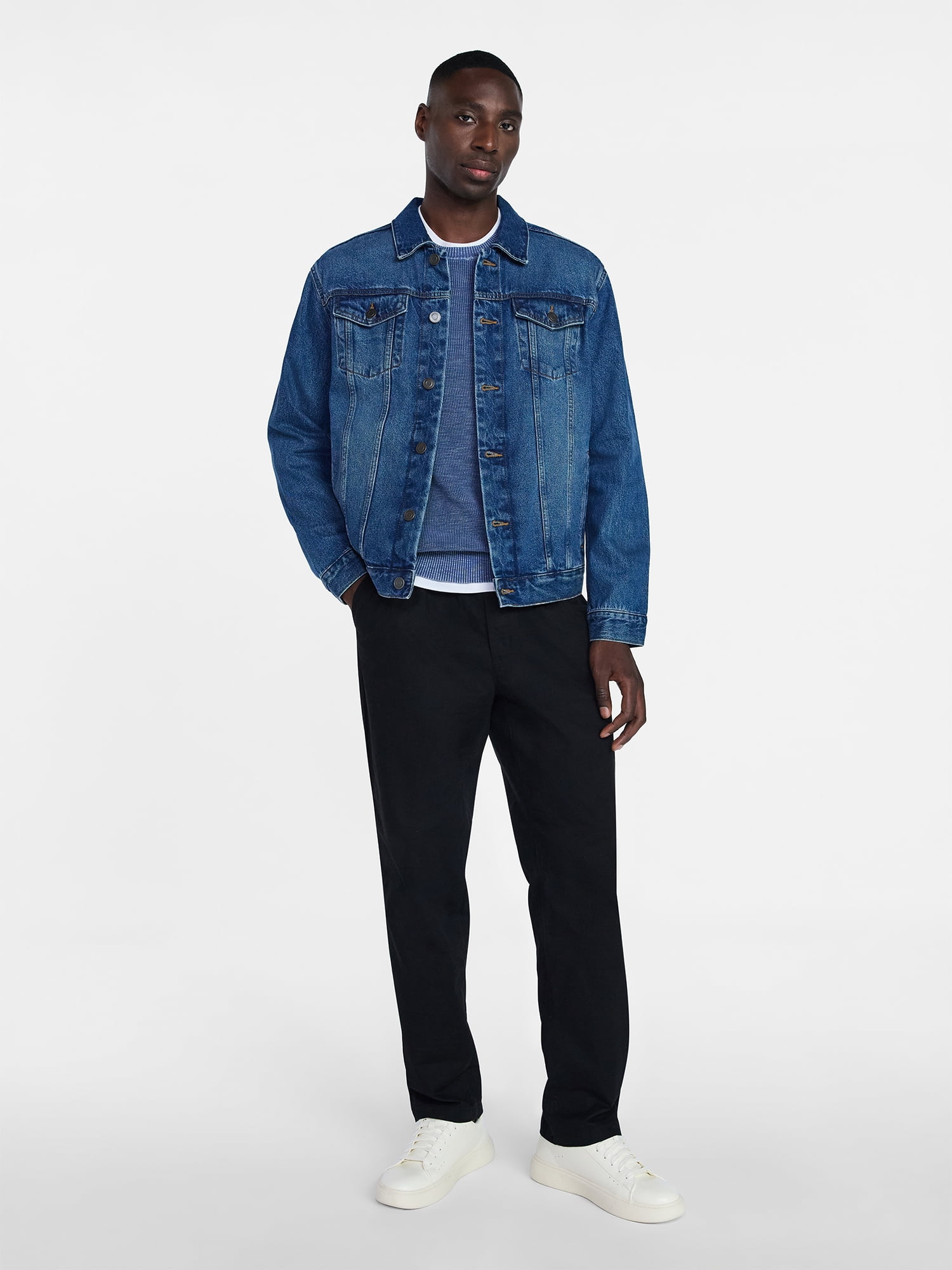 George Men's & Big Men's Denim Jacket, Sizes S-3XL