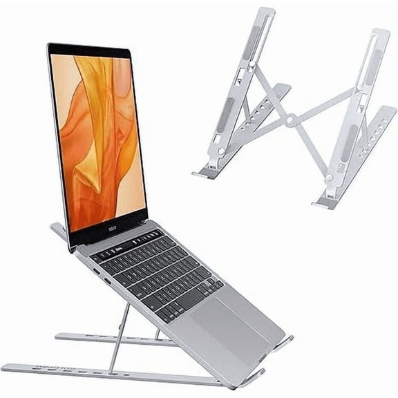 Laptop Stand With Ventilated Cooling And Heat Dissipation Portable Lightweight Riser For Office Home Use Ergonomic Elevated Holder Compatible With All Laptops