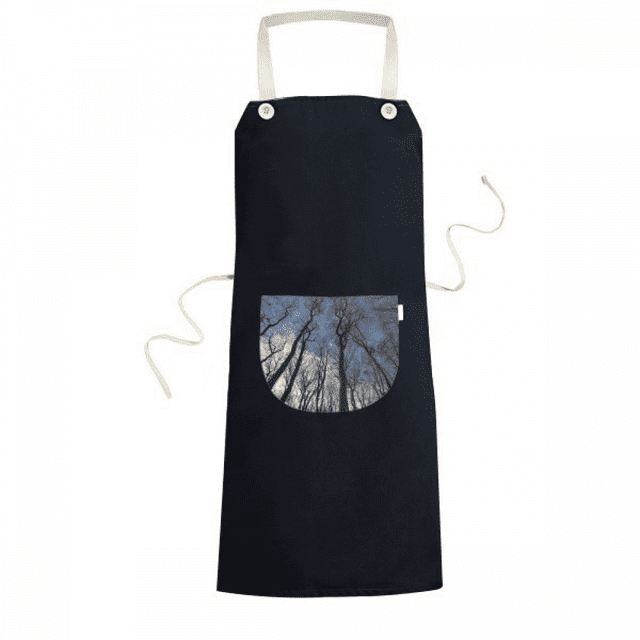 Blue Sky Green Forestry Science Nature Scenery Apron Bib Sarong Cooking Baking Kitchen Pocket Pinafore