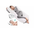 thumbnail image 1 of Almohada Xtellar blanco Para Embarazo Y Lactancia Jumbo + Regalo Microgel, 1 of 1