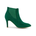 thumbnail image 3 of Unique Bargains Women's Pointed Toe Stiletto Heel Chelsea Boots, 3 of 7