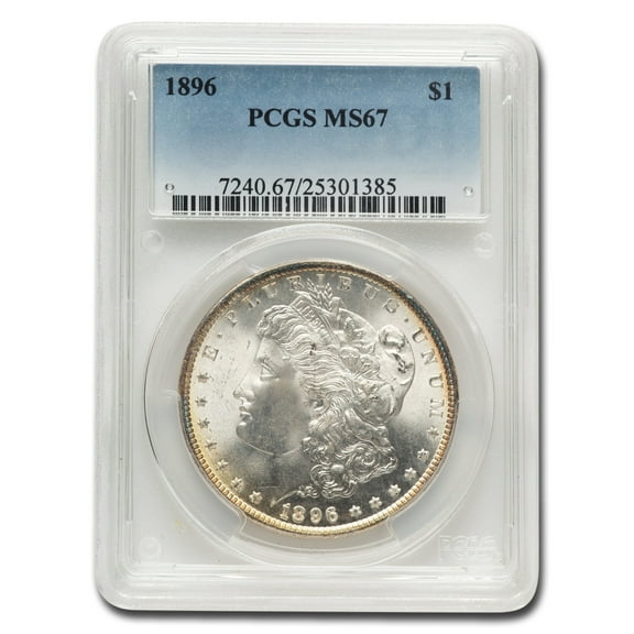 1896 Morgan Dollar MS-67 PCGS