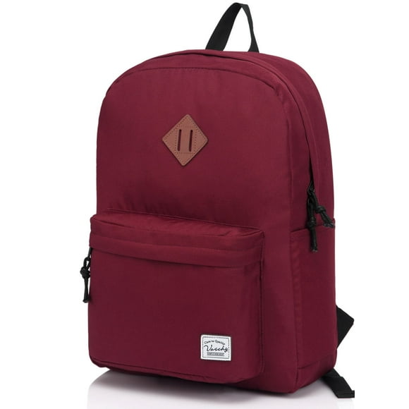 Mochila VASCHY, ligera e impermeable, 20 litros, para deportes, color burdeos