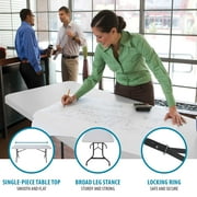Lifetime 6 Commercial Grade High-Quality Folding Table, White
