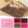 thumbnail image 7 of Clearance!Dog Crate Pad Ultra Soft Dog Bed Mat Washable Pet Kennel Bed with Non-Slip Bottom Fluffy Plush Sleeping Mat for Large Medium Small Dogs, 12 x 17 Inch, 7 of 7