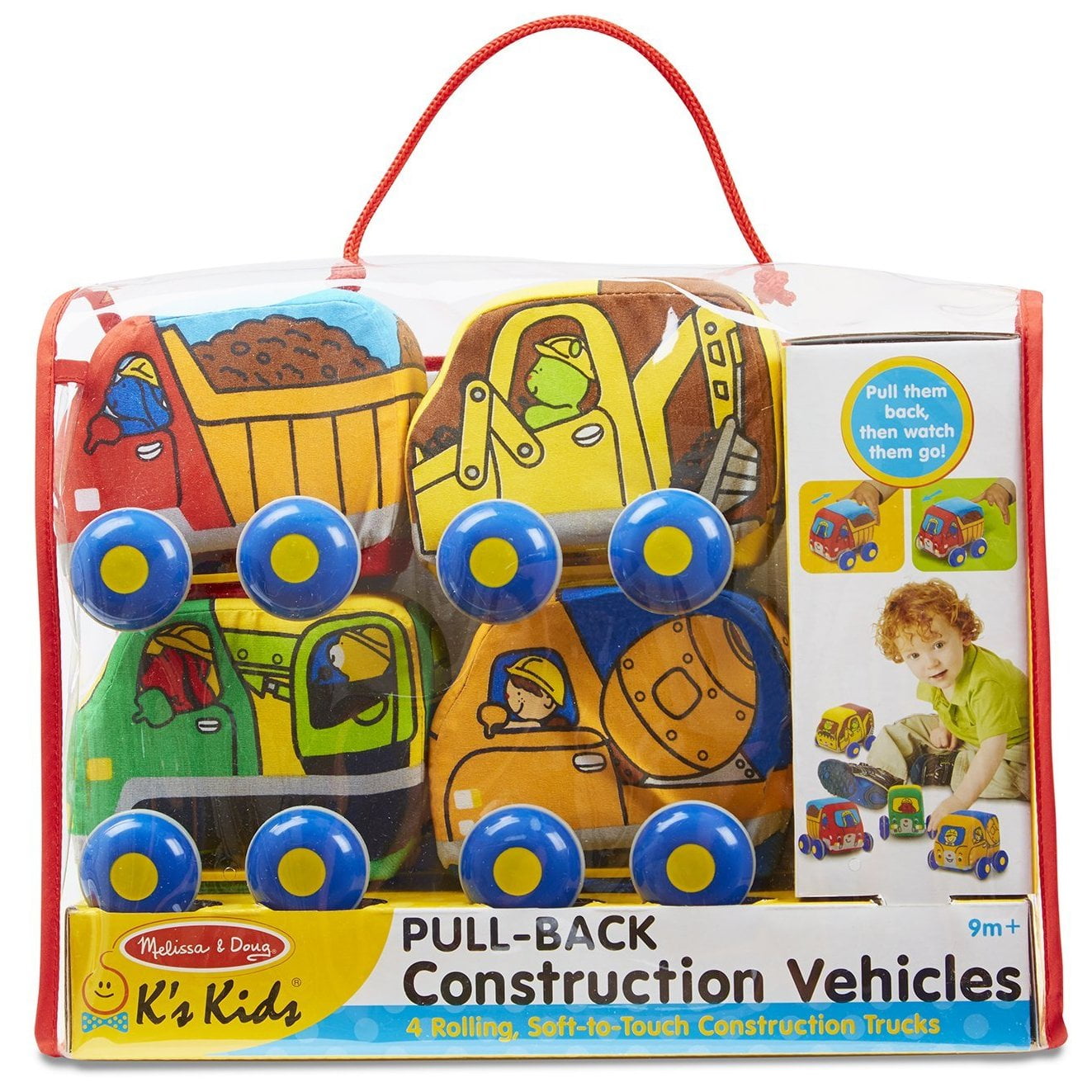 melissa and doug pull back town vehicles