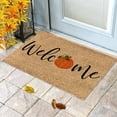 thumbnail image 5 of Bjutir Fall Door Mat Decoration 1 Pcs Welcome Door Mat Pumpkin Floor Mat Seasonal Thanksgiving Indoor Outdoor Entrance Mat Decor Floor Mat, 5 of 6