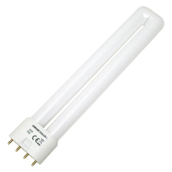 Osram 010731 - 18W/830 Dulux L 2G11 BASE Single Tube 4 Pin Base Compact Fluorescent Light Bulb
