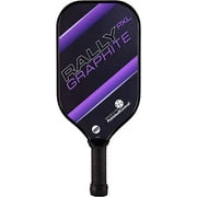 Rally PXL Graphite Pickleball Paddle | Polymer Composite Honeycomb Core, Graphite Carbon Face | Lightweight | USAPA Approved(Purple)