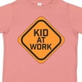thumbnail image 4 of Inktastic Kid at Work Construction Sign Boys or Girls Toddler T-Shirt, 4 of 5