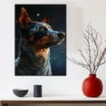 thumbnail image 5 of Australian Cattle Space Poster Wall Art Funny Dog - Australian Cattle Dog Canvas Wall Art For Bedroom Decor - Bedroom Decor Aesthetic - Gifts For Men, 5 of 6