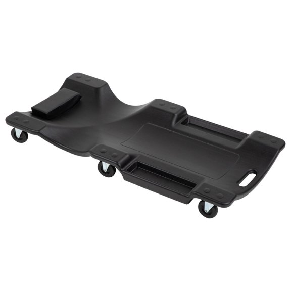 Cama Para Mecánico Deslizante 36 Pulgadas Soporta 120kg Con 6 Ruedas Giratorias Kingsman negro Estandar