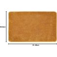 thumbnail image 2 of AIR-Bathroom Rug Mat Super Soft and Comfortable Indoor Mat, Non-slip Machine Washable Plush Fluffy Carpet Super Water Absorbent Modern Floor Carpet (20"×32", Camel), 2 of 4