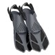 thumbnail image 3 of Aletas de natación flexibles Sunnimix 2 uds profesionales de tacón abierto Talla M Negro, 3 of 5