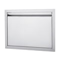 thumbnail image 1 of QinaQin Puerta doble de acceso para BBQ en acero inoxidable 304 cepillado, panel de uso rudo para cocina exterior, isla de parrilla o gabinete de patio, 1 of 7