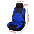 thumbnail image 3 of Xihbxyly Funda de Asiento de Coche, Cojín Universal para Asiento Delantero, Protección Elegante Multicolor, Transpirable y Cómoda para Todo Tipo de Clima, Fácil de Limpiar, Mejora El Interior Del Coc, 3 of 3