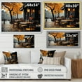 thumbnail image 4 of Designart "France Parisian Cafe beauty III" France Floater Framed Canvas Art Print, 4 of 7