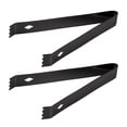 thumbnail image 1 of Pinzas para hielo para cubo de hielo, pinzas para servir de acero inoxidable, pinzas para aperitivos para cocina, cafetería, fiesta, azúcar (2 unidades), 1 of 6