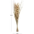 thumbnail image 3 of 38" Handmade Tall Floral Grass Bouquet Dried Plant Natural Foliage Palm Leaf Bouquet, by DecMode, 3 of 7