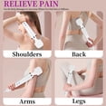 thumbnail image 3 of Wired Powerful Handheld Massager with 10 Pulse Settings Strong Vibration for Women,Personal Total Body Therapy Massager for Sports Recovery,Muscle Aches,Body Pain, 3 of 9