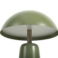 thumbnail image 5 of Better Homes & Gardens 12" Green Dome Rechargeable LED Portable Lamp with Dimmable Touch Sensor, 5 of 9