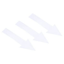 Uxcell 8x2" Arrow Sticker Directional Sign Adhesive Removable Floor Decal White 4Set / 12Pieces