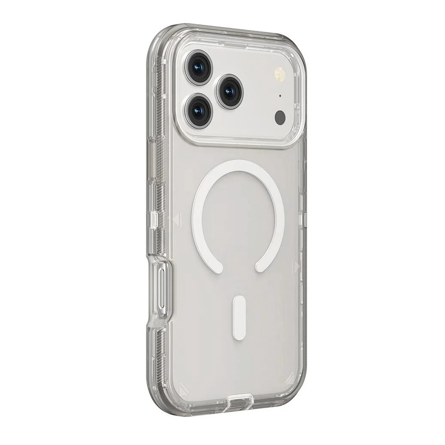 Transparent Protective Case with Wireless Charging Support for iPhone 17 Pro Max - Transparent