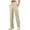 Beige, variant on Womens Business Casual Pants Women's Curvy Fit Gabardine Bootcut Stretch Dress Pants with Pockets(Khaki,XXL)