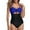 Blue, variant on MDUKONU Women's One Piece Bathing Suit Ladies Swimsuit Pink XL
