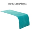 thumbnail image 3 of Luiuiu Solid Color Fringed Bed Runner for Queen Size Bed, Soft Decorative Bed Scarf Throw Blanket, Multi-Color Bed End Runner for Bedroom, Hotel & Guest Room Decor, 3 of 7
