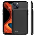 thumbnail image 5 of For iPhone 14 7000mAh Battery Case with LED Indicator Portable Charging Case Power Bank Phone Case, 5 of 5
