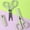 Green, variant on Upgraded Mini Safety Scissors Non Stick Stainless Steel Blades Portable Cutting Tool With Protective Cover For Office Home Craft And Daily Use Purple(Purple)